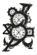 Roman Numerals 07 24 2023 tattoo design idea