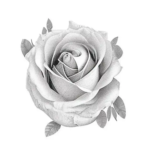 ramo extenso de folhas finas e delicadas, com três flores de laranjeira, uma laranja fechada e uma cortada ao meio  tattoo design idea