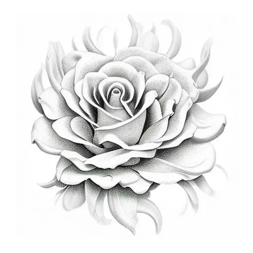 Ramo de folhas de laranjeira, flores de laranjeira e laranjas  tattoo design idea