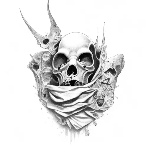 sleep paralysis  tattoo design idea