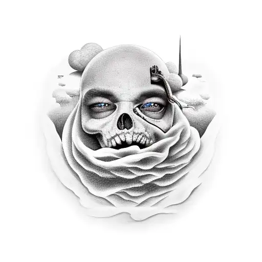 sleep paralysis  tattoo design idea