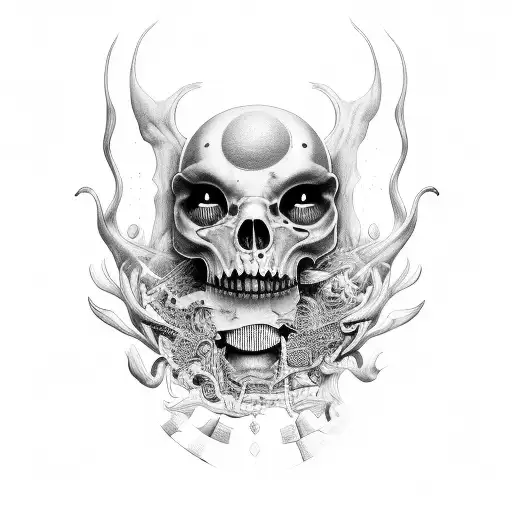 sleep paralysis  tattoo design idea