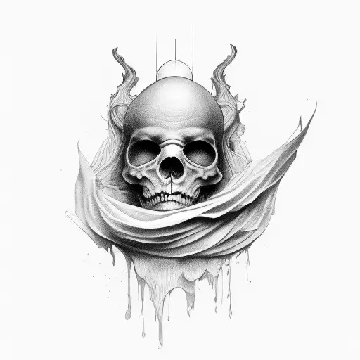 sleep paralysis  tattoo design idea