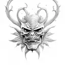 sleep paralysis demon tattoo design idea
