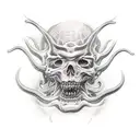 God from hell   tattoo design idea