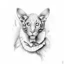 Barnzys Babe tattoo design idea