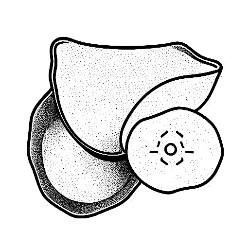Salt and Vinegar Chips Bag  tattoo design idea