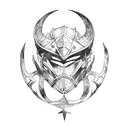 Skyrim tattoo design idea