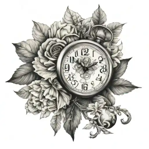 carpe diem tattoo design idea