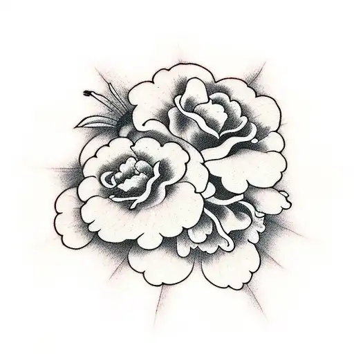 Tattoo Design March Birth Month Flower - Etsy Australia