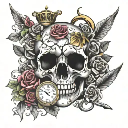 Every minute counts  tattoo design idea