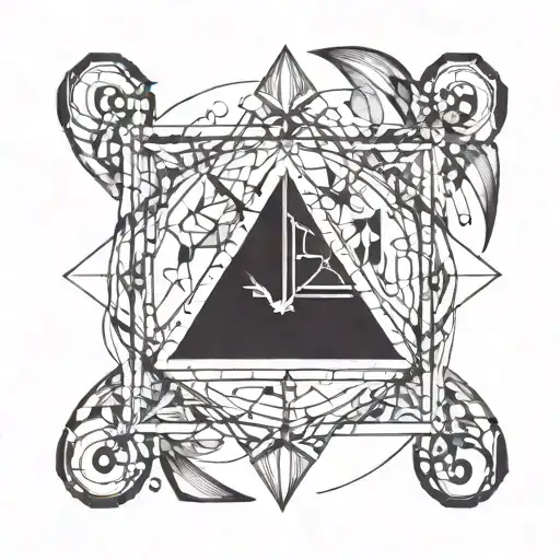 beautifully broken libra tattoo design idea