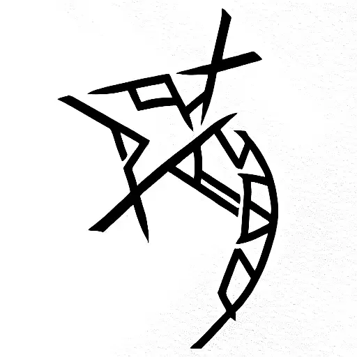 Ankh Symbol tattoo design idea