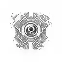 blink 182 logo  tattoo design idea