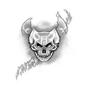 blink 182 logo  tattoo design idea