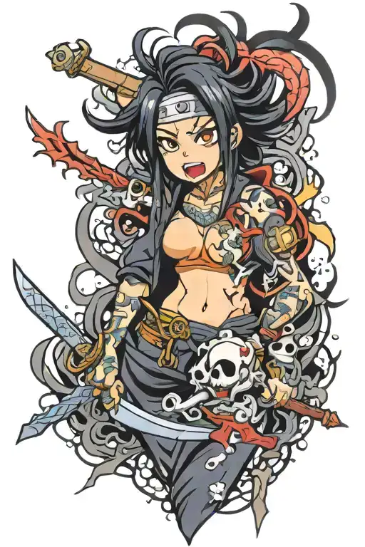 Bankai Yamamoto tattoo design idea