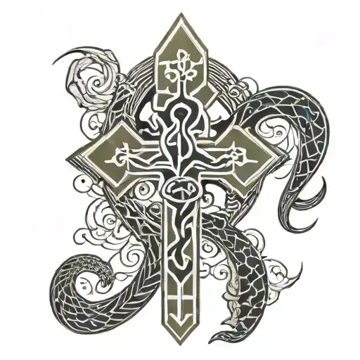 Ankh tattoo design idea