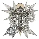 Ankh tattoo design idea