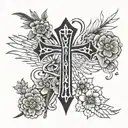 Ankh tattoo design idea