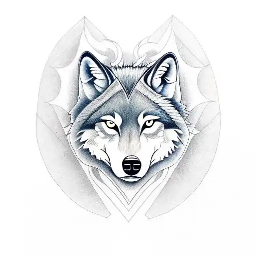 libra wolf 2002 december  tattoo design idea