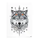 libra wolf 2002 december  tattoo design idea