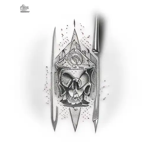 Dexter Slice of Life Boat tattoo design idea