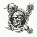 Incorporate iconic nu metal band logos into a sleeve design tattoo design idea