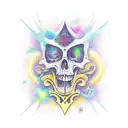 corona espada tattoo design idea