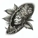 Amazon rainforest sleeve tattoo design idea