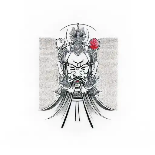 miyamoto musashi elements tattoo design idea