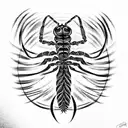 scolopendra tattoo design idea