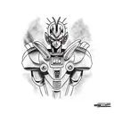 mazinger z tattoo design idea