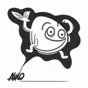 Mango tattoo design idea