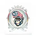 monkey tattoo design idea