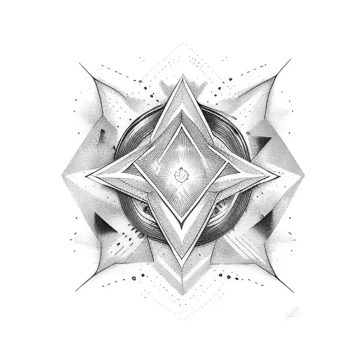 waveform vega stars music tattoo design idea