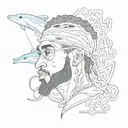 999, Young Dolph Dolphin, Nipsey Hussle TMC, Blue Slide Park tattoo design idea