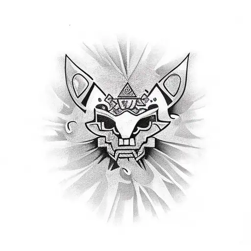 Mapuche tattoo design idea