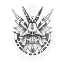 Mapuche tattoo design idea