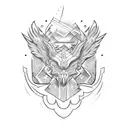 Mapuche tattoo design idea