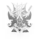 Mapuche tattoo design idea