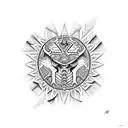 Mapuche tattoo design idea