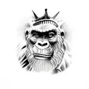 King Kong as the Statue of Liberty tattoo design idea