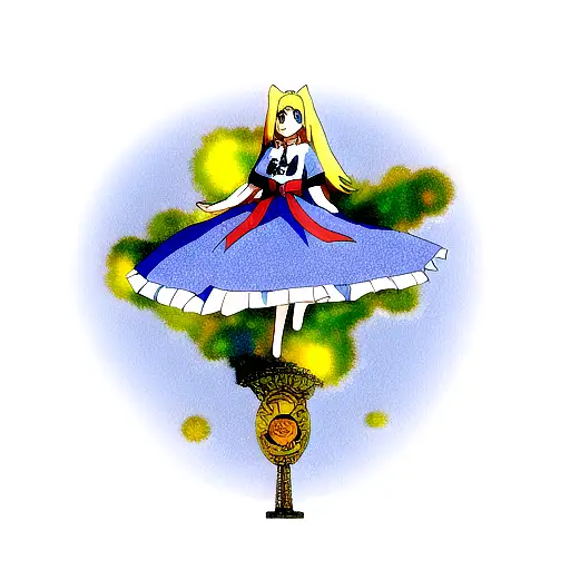 Alice no país das maravilhas  tattoo design idea