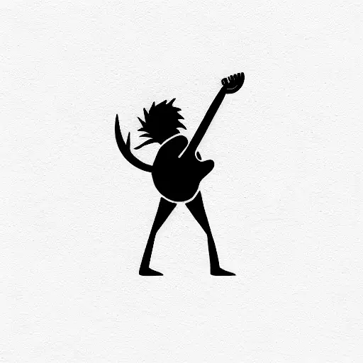 Ohana Words Punk tattoo design idea