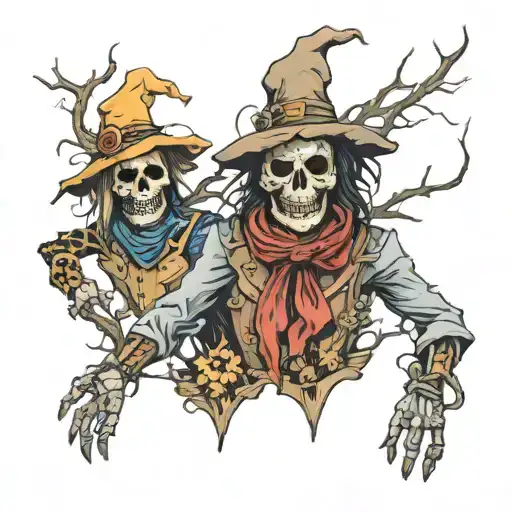 scarecrows  tattoo design idea