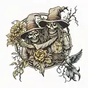 scarecrows  tattoo design idea