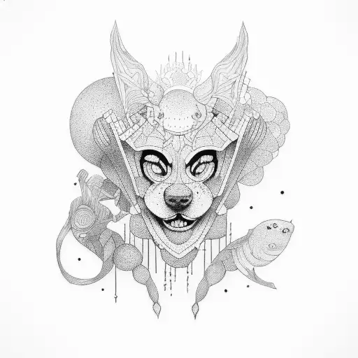 Lofi tattoo design idea