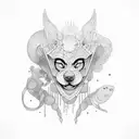 Lofi tattoo design idea