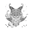 Lofi tattoo design idea