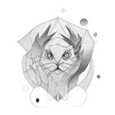 Introvert extrovert tattoo design idea